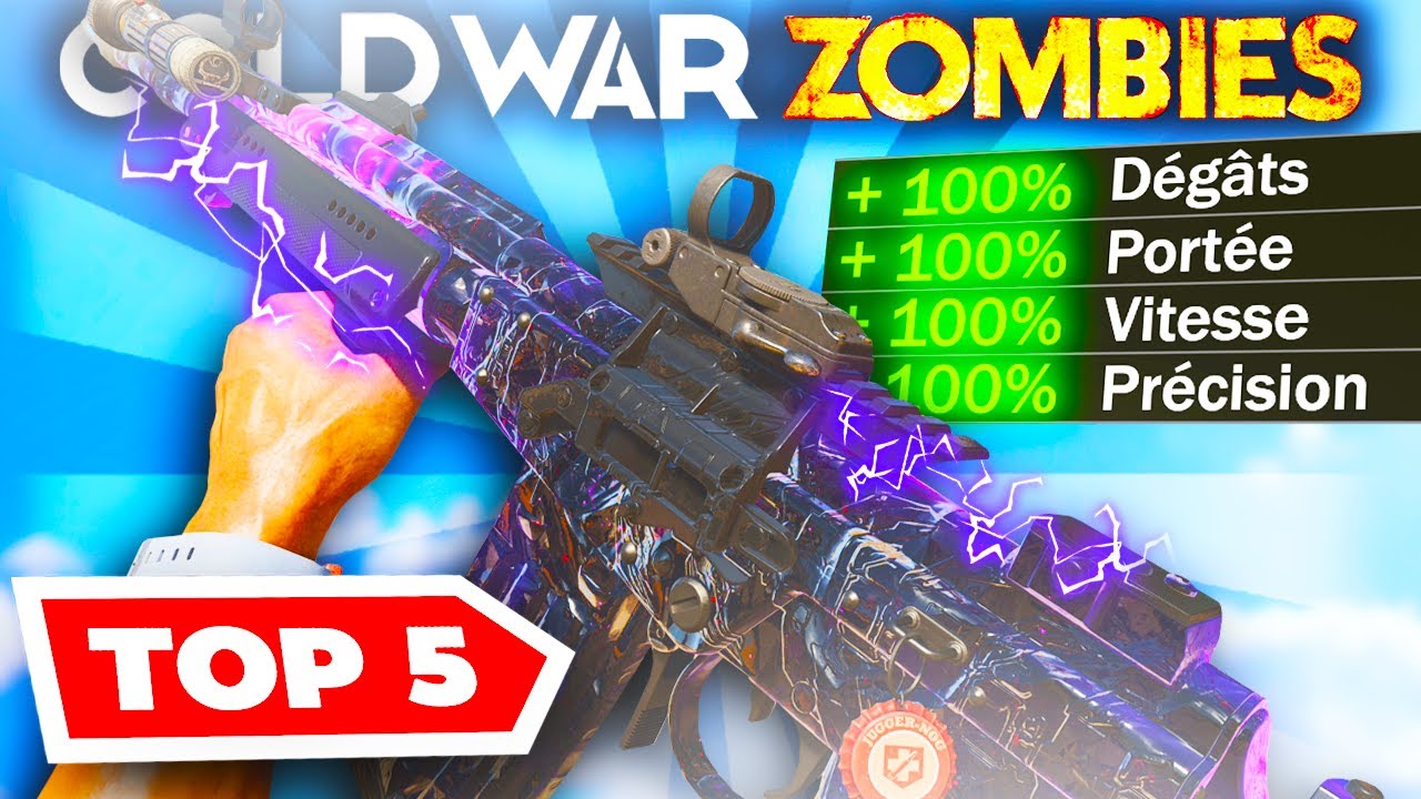 TOP 5 des MEILLEURES CLASSES ULTIMES du ZOMBIE de BLACK OPS COLD WAR 🧟‍♂️ (Boss Fight, High Round..)