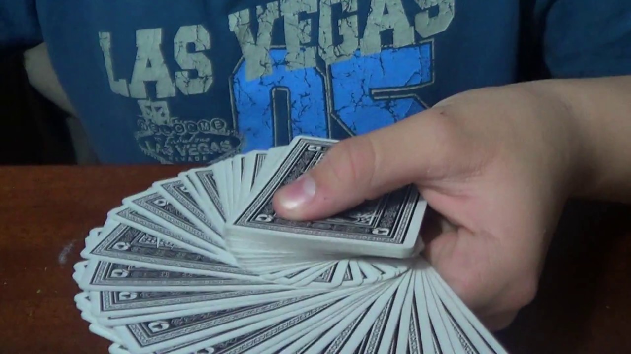 How to make your playing cards smooth