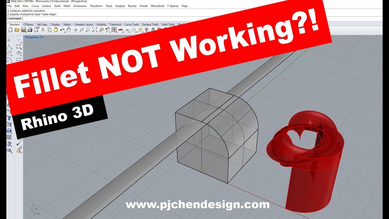 Rhino 3D CAD Technique #9:  Why does 