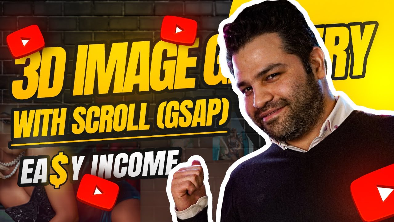 Elementor 3D Image Gallery with Scroll