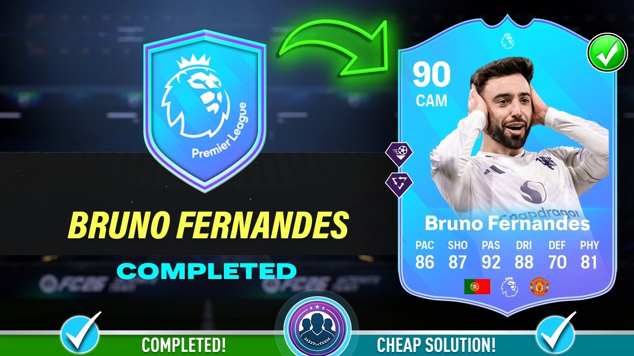 90 POTM Bruno Fernandes SBC Solution - Дешевое решение и советы - FC 26