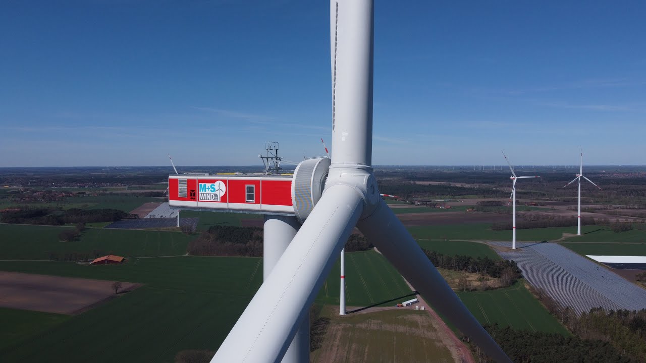 Enercon E-160 EP5 E3 - first prototype with e-nacelle