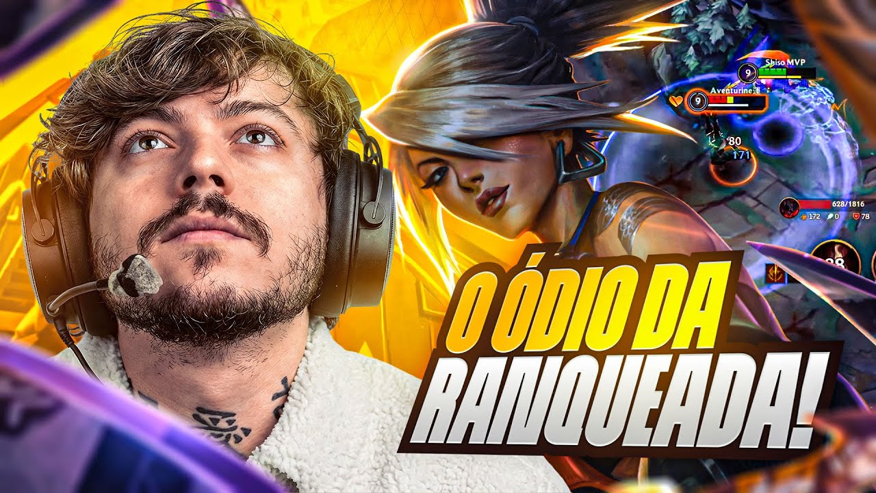 AKALI E O ÓDIO DA RANKEADA - WILD RIFT