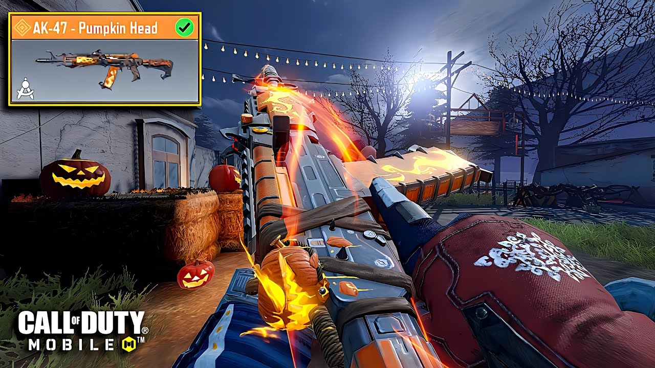 Legendary AK47 Pumpkin Head 🎃 It's Back!! - CODM