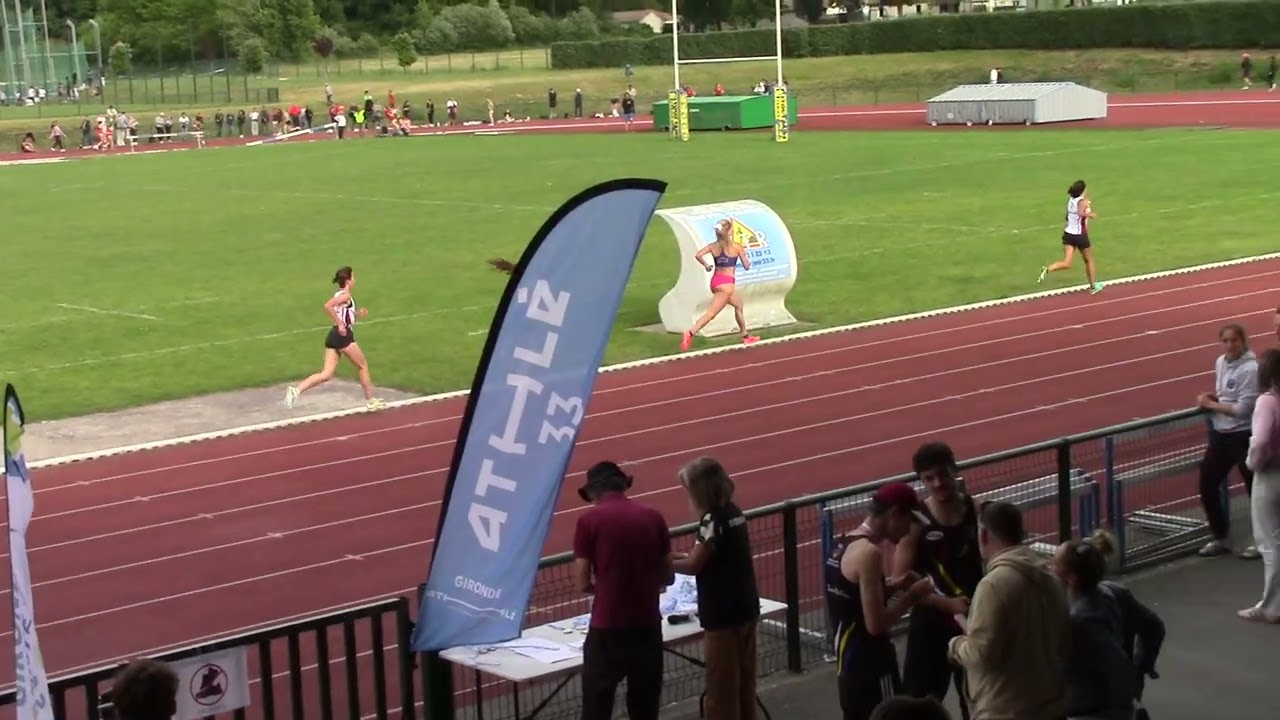 Championnat de Gironde J1 25 mai 2025 - 1500 m F