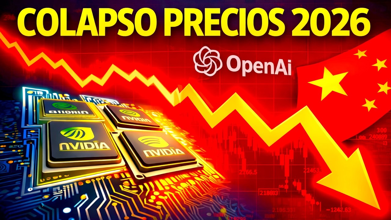 China ROMPERA el Mercado de la AI en el 2026 | y Provocara un CRASH BOLSA (la Historia se Repite)
