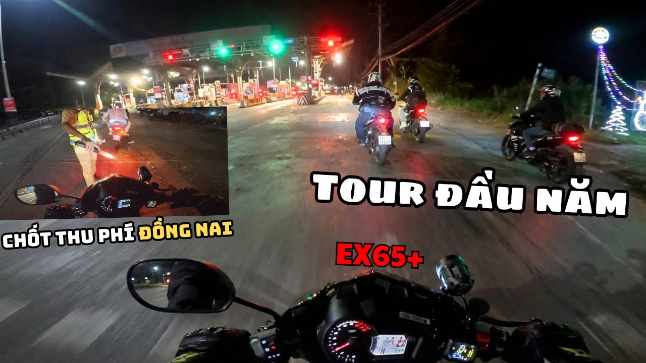 PHƯỢT ĐẦU NĂM BẰNG EXITER TOURING 65+ | BẤT NGỜ GẶP AE ĐỒNG BÀO...(đêm)