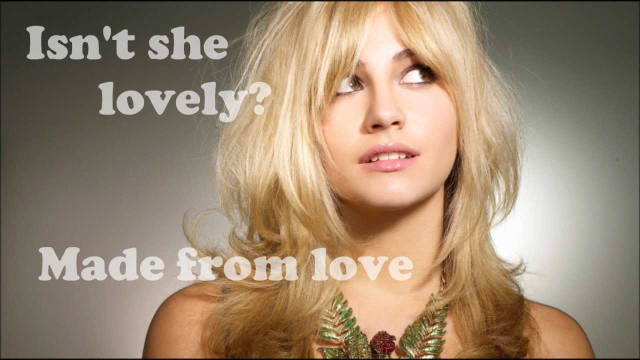 Pixie Lott - Isn't she lovely (Lyrics) (Cover - Live Xsession)
