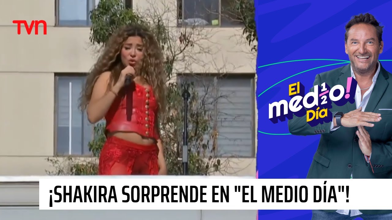 ¡Shakira sorprende en 