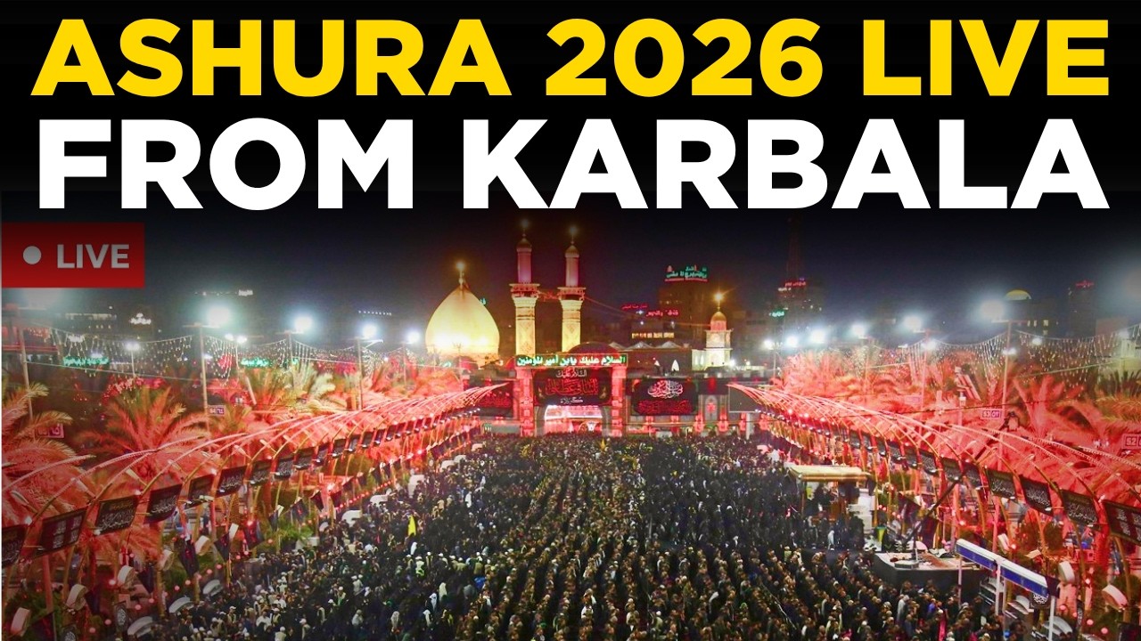 LIVE: Ashura 2026 | Thousands Perform Tuwairij Run in Karbala | MIRROR NOW | Karbala live | LIVE