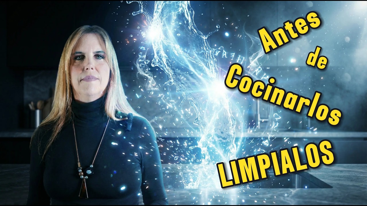 LIMPIEZA de alimentos en CUERPO y ALMA  #magiaculinaria #ritualesdecocina