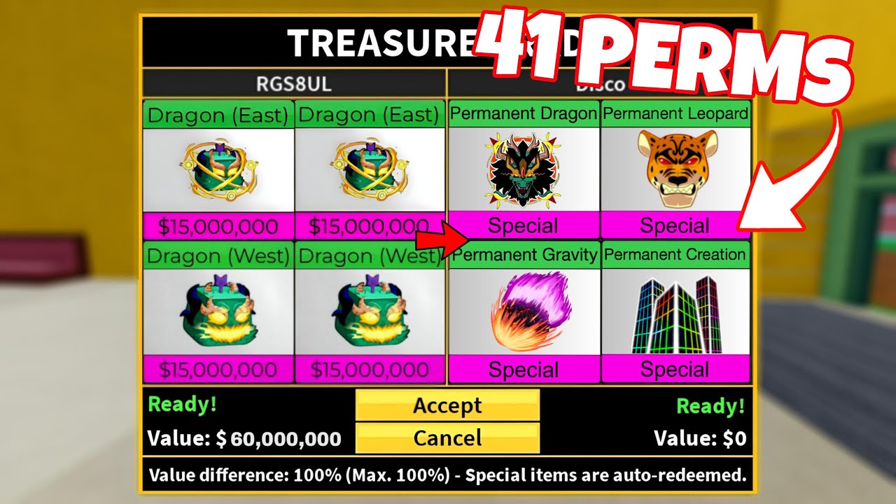#4 Buying Every Permanent Fruits Only From  Trading || Got Insane W Trades