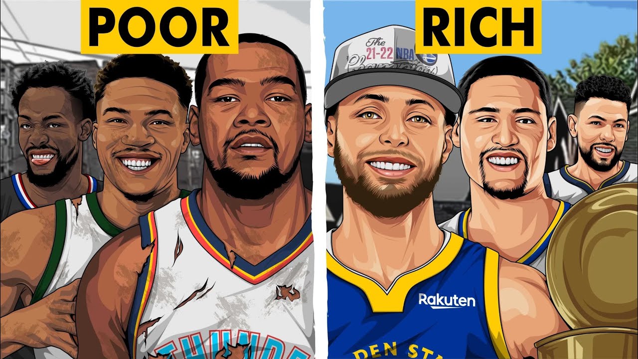 Poor vs Privileged NBA Players