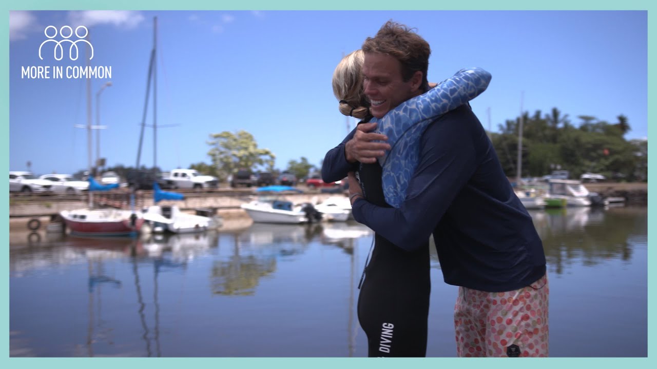 Swimming With Sharks, Without a Cage! | More in Common