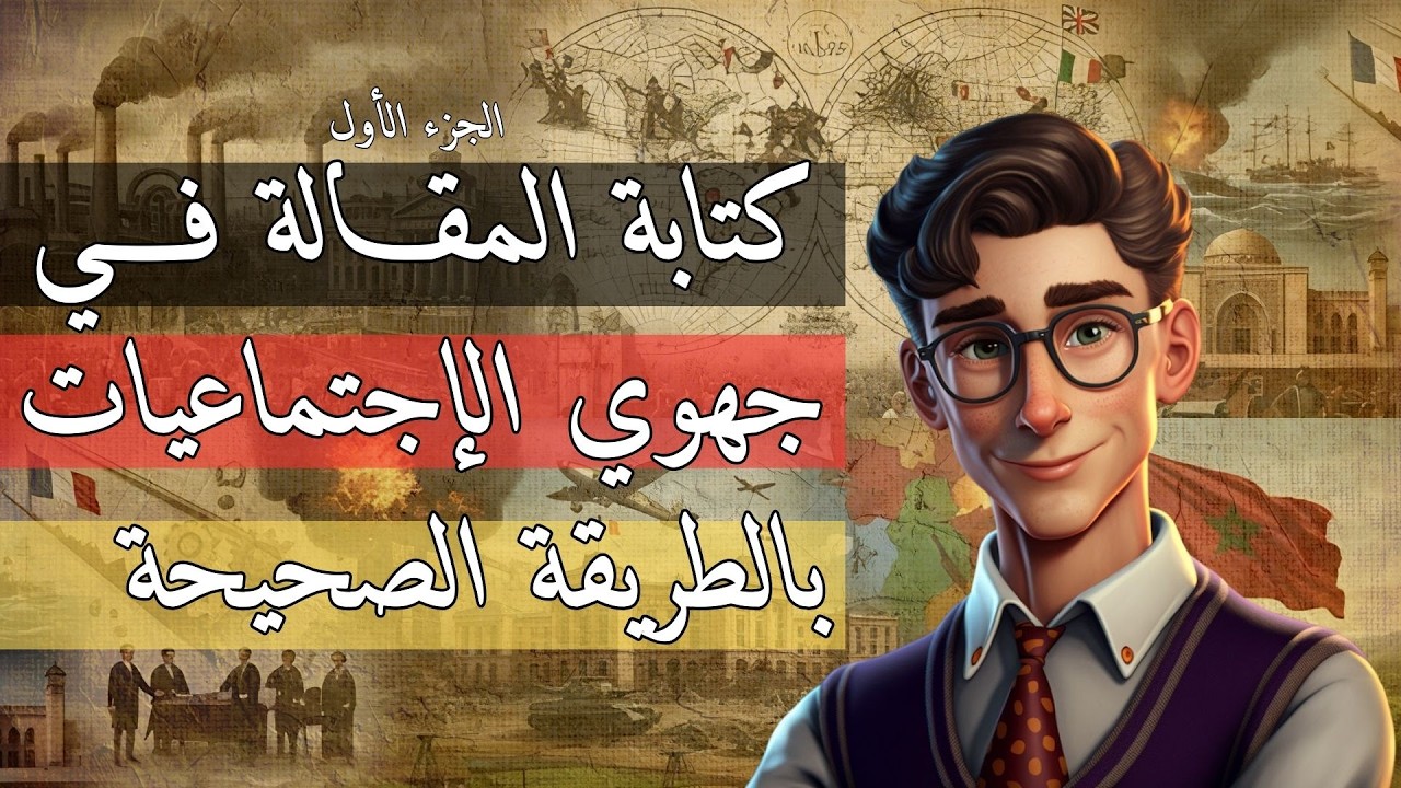 100 يوم للجهوي الطريقة الصحيحة لكتابة مقالة فجهوي الإجتماعيات 2026 | الجزء الأول