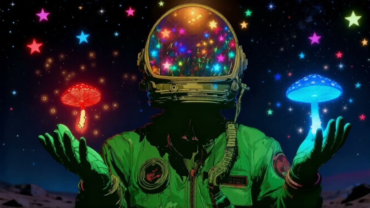 Daft Punk Inspired Galactic Funk Odyssey 🍄🤖 | Chillwave x Neo Soul x Funk