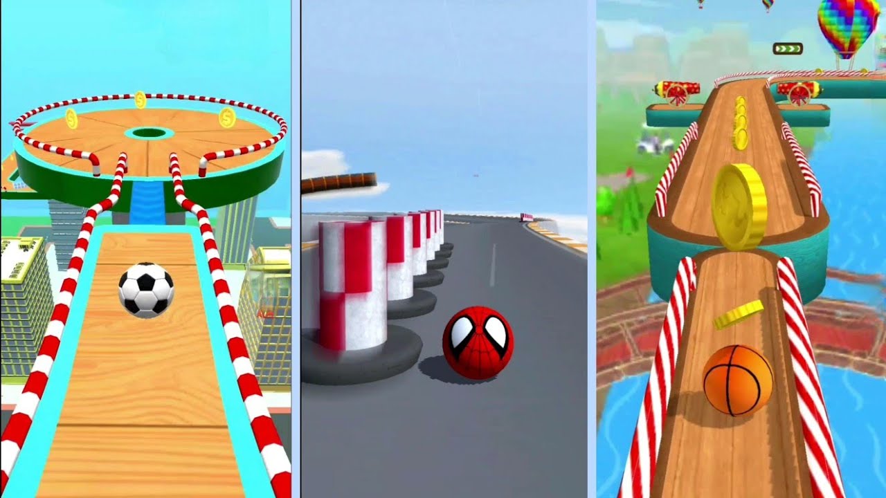 ⚽️Spin Bonus💥 VS Sky Rolling Ball 3D VS Racing Ball Master 3D VS Sky Ball Jump🐧🦋🎳 115