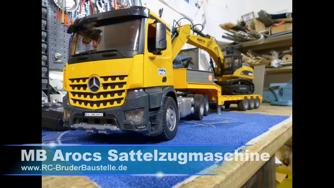Bruder Arocs Sattelzugmaschine Komplettumbau - Echtzeit