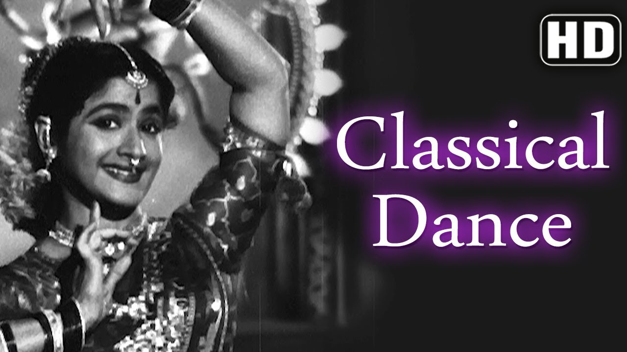 Classical Dance & Vocal (HD) - Chori Chori (1956) - Kamala Lakshman - Pran - Best of 50's Song