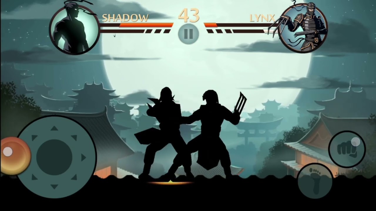 Shadow vs Lynx act 1 completed without using hacks and mods🤖#trending#shadowfight 