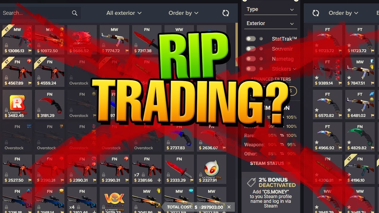 CS:GO VALVE TRADESPERRE UPDATE! RIP mein 300k $ Inventory?