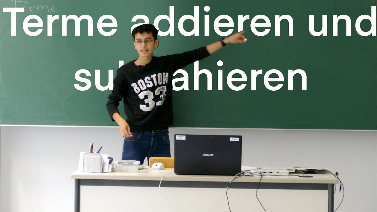 Terme addieren und subtrahieren| Einfach erklärt