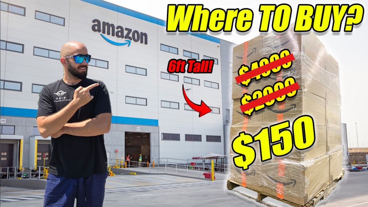 I Bought the Worlds CHEAPEST Amazon Return PALLET!
