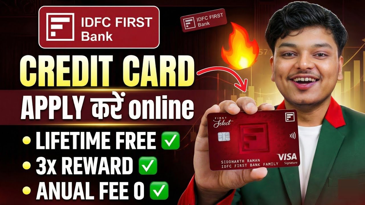 Подача заявки на кредитную карту IDFC First Bank онлайн | Онлайн-заявка на кредитную карту IDFC |...