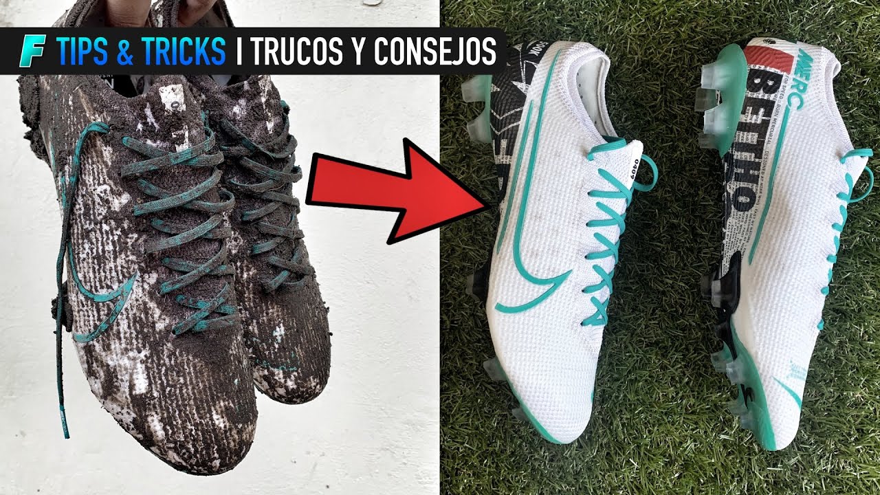 COMO LIMPIAR TUS BOTAS DE FÚTBOL | FLYKNIT, PRIMEKNIT, EVOKNIT... | TIPS & TRICKS #1