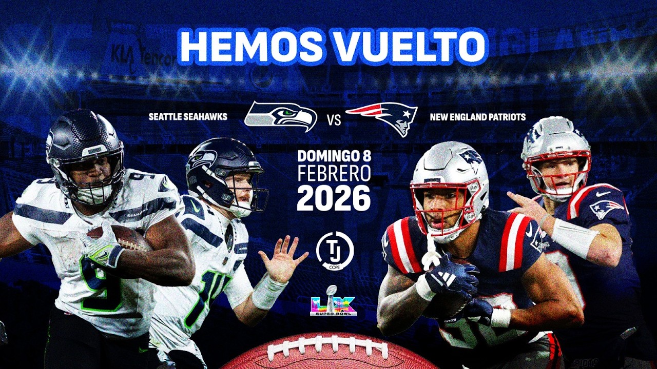 SUPER BOWL 2026 y HALF TIME DE BAD BUNNY EN DIRECTO | NFL | TIEMPO DE JUEGO COPE | RADIO EN VIVO