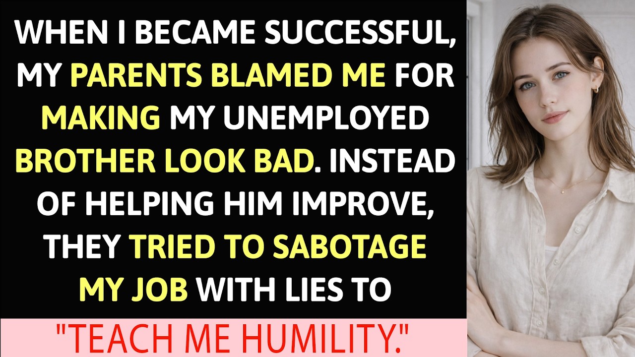 When I Became Successful, My Parents Blamed Me For Making My Brother Look Bad…