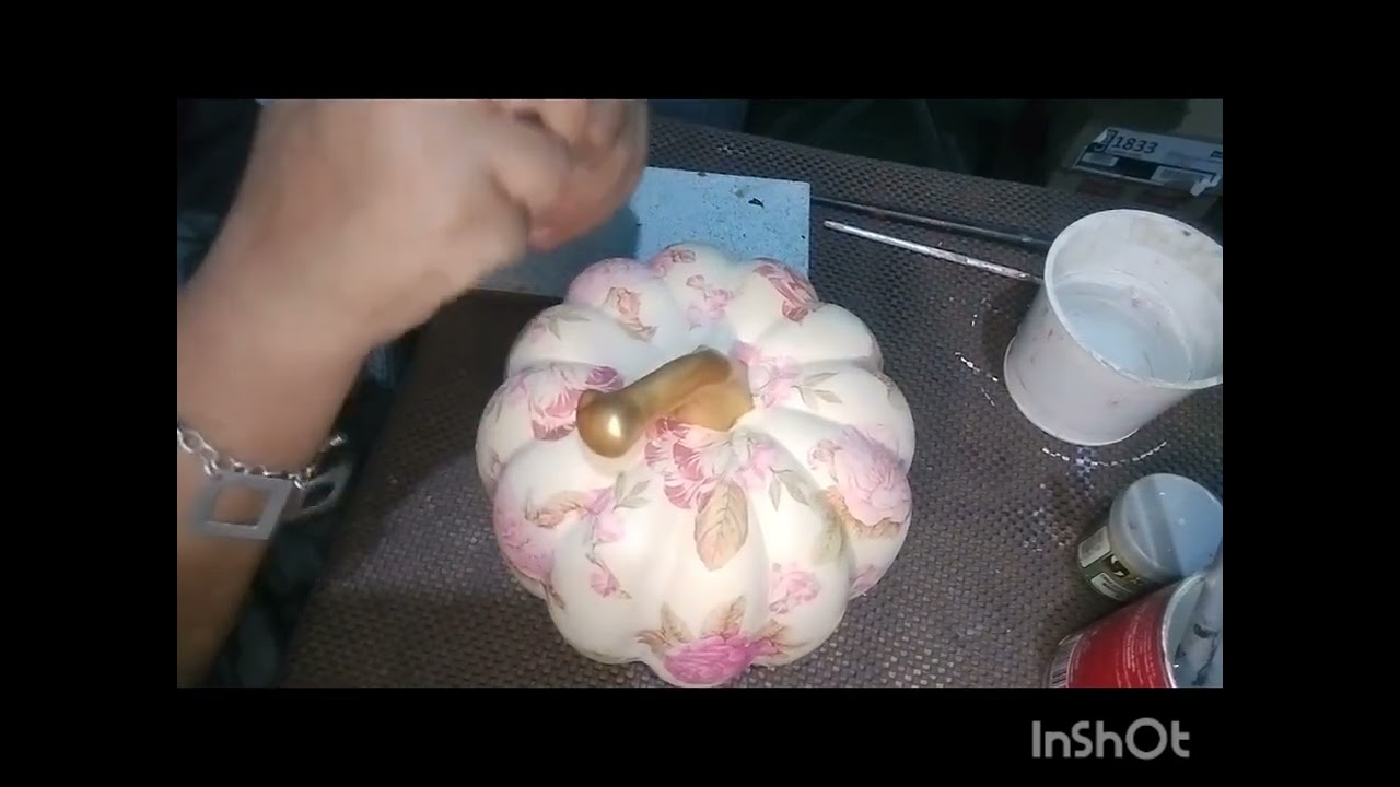 CALABAZA DE CERÁMICA TÉCNICA VINTAGE!!!
