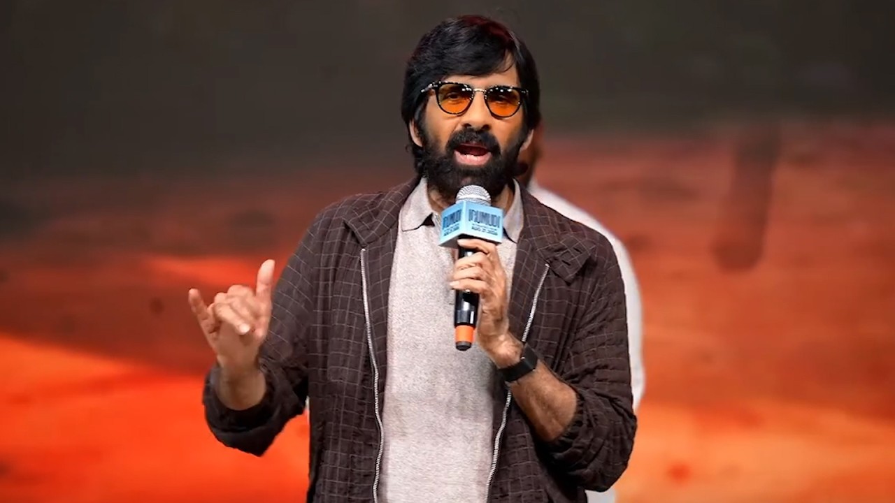 Mass Maharaja Ravi Teja Speech At Irumudi Movie Trailer Launch Event | Filmyhunk