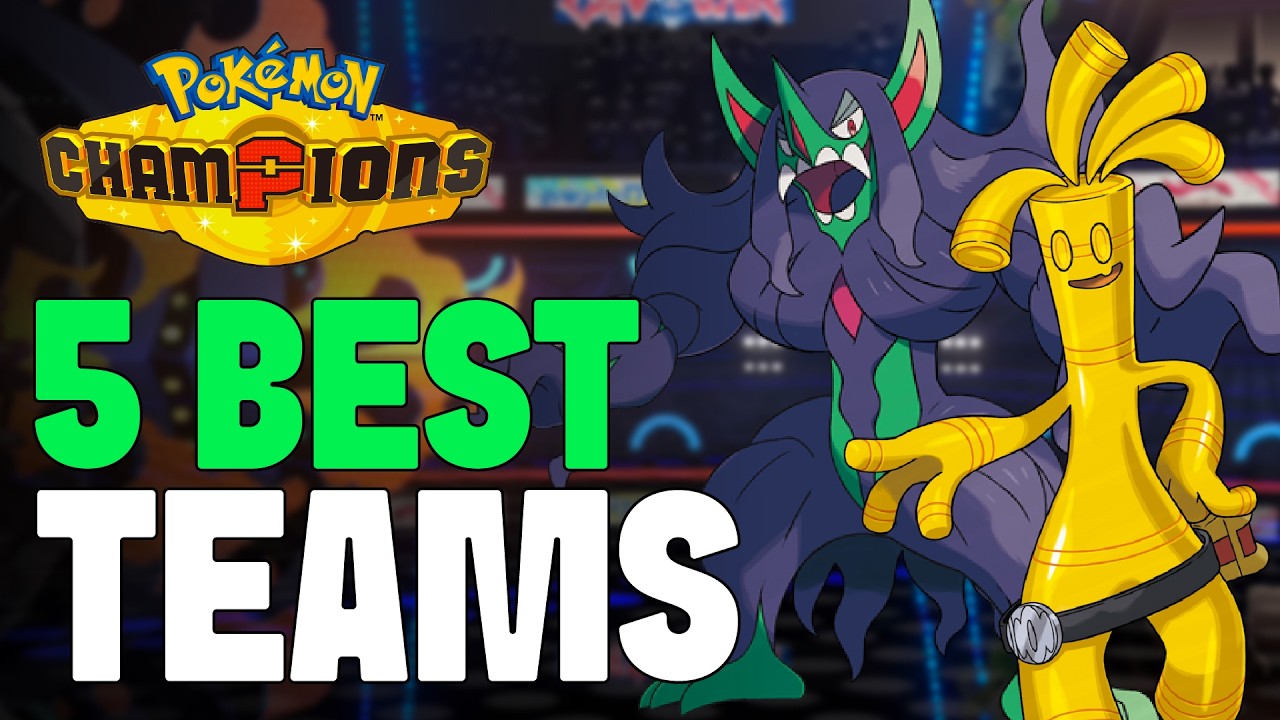 5 ЛУЧШИХ команд в Pok&eacute;mon Champions прямо сейчас | VCG-MB