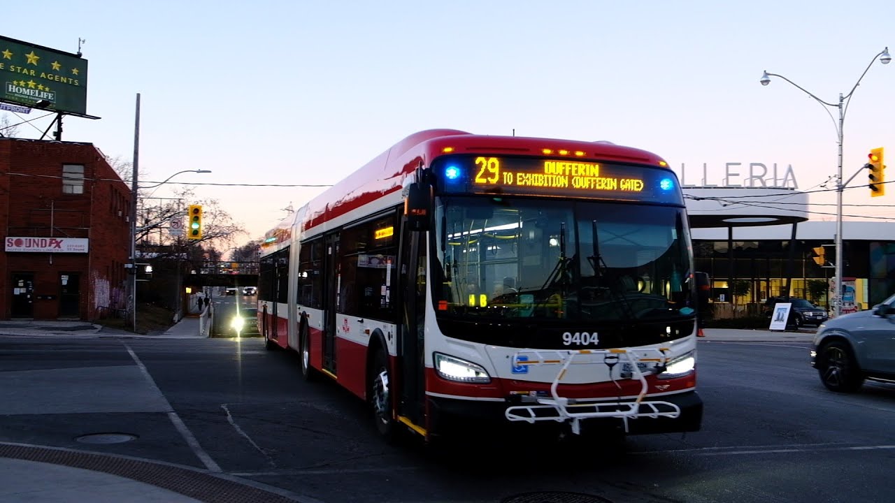 TTC Buses On Dufferin