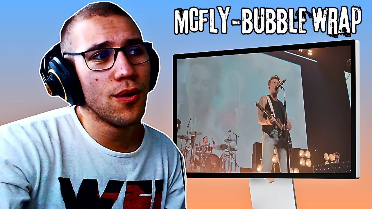 First Time Reacting To McFly - Bubble Wrap(McFly 21st Birthday Party)!!!