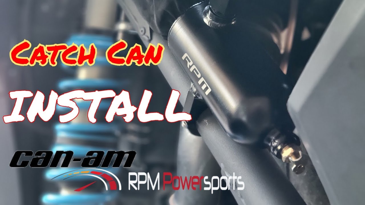 RPM Oil Catch Can for Can Am X3
