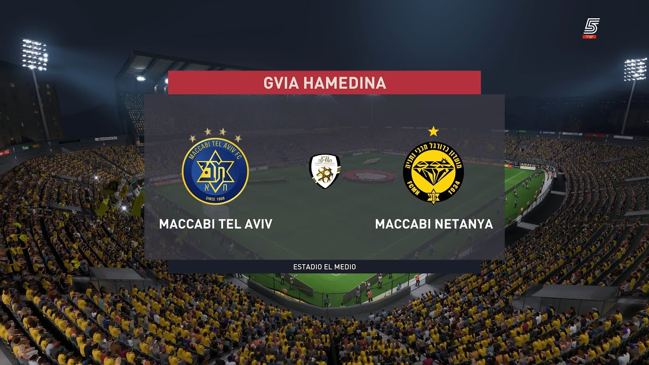 FIFA 23: Israel State Cup Final – Maccabi Tel Aviv VS Maccabi Netanya