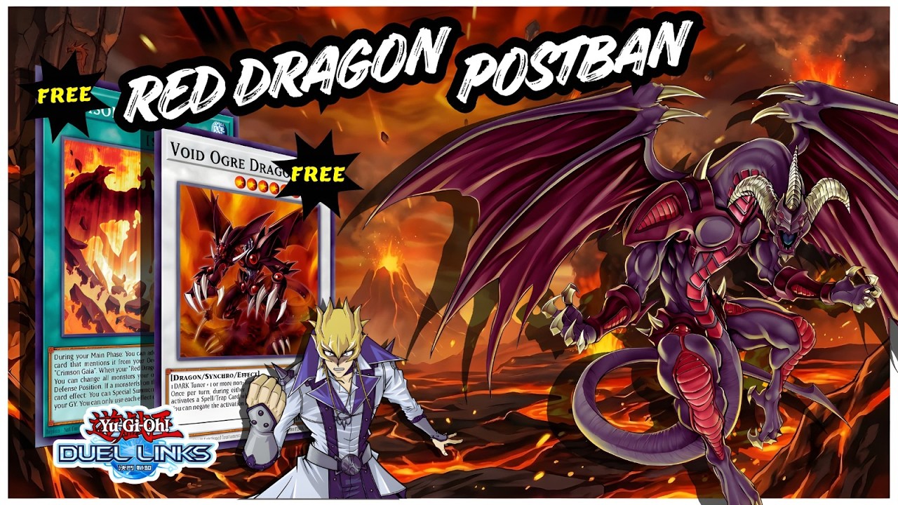 RED DRAGON ARCHFIEND IS TIER AGAIN?! | POST BANLIST SYNCHRO DOMINATION DUEL LINKS