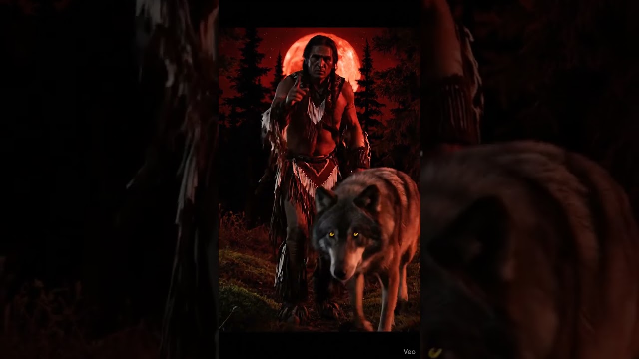 #shortvideo #ai #dark #fantasy #wolf #moon #magic #cinematic #mythology #aivideo