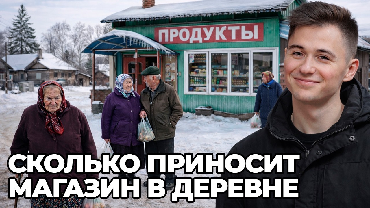 Сколько приносит магазин в деревне? Прибыль магазина продуктов в поселке