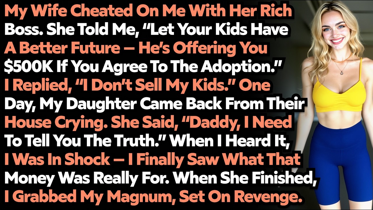 My Wife Demands Me To Gave Up My Kid For Her Lover's Adoption For $500K When I Found A Real Reason I