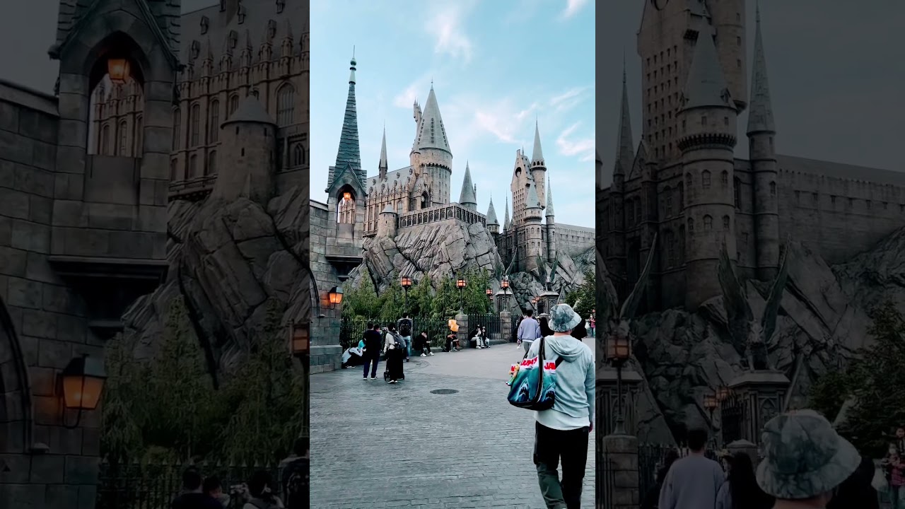 The magic of Universal Studios Japan ✨ Harry Potter #shorts