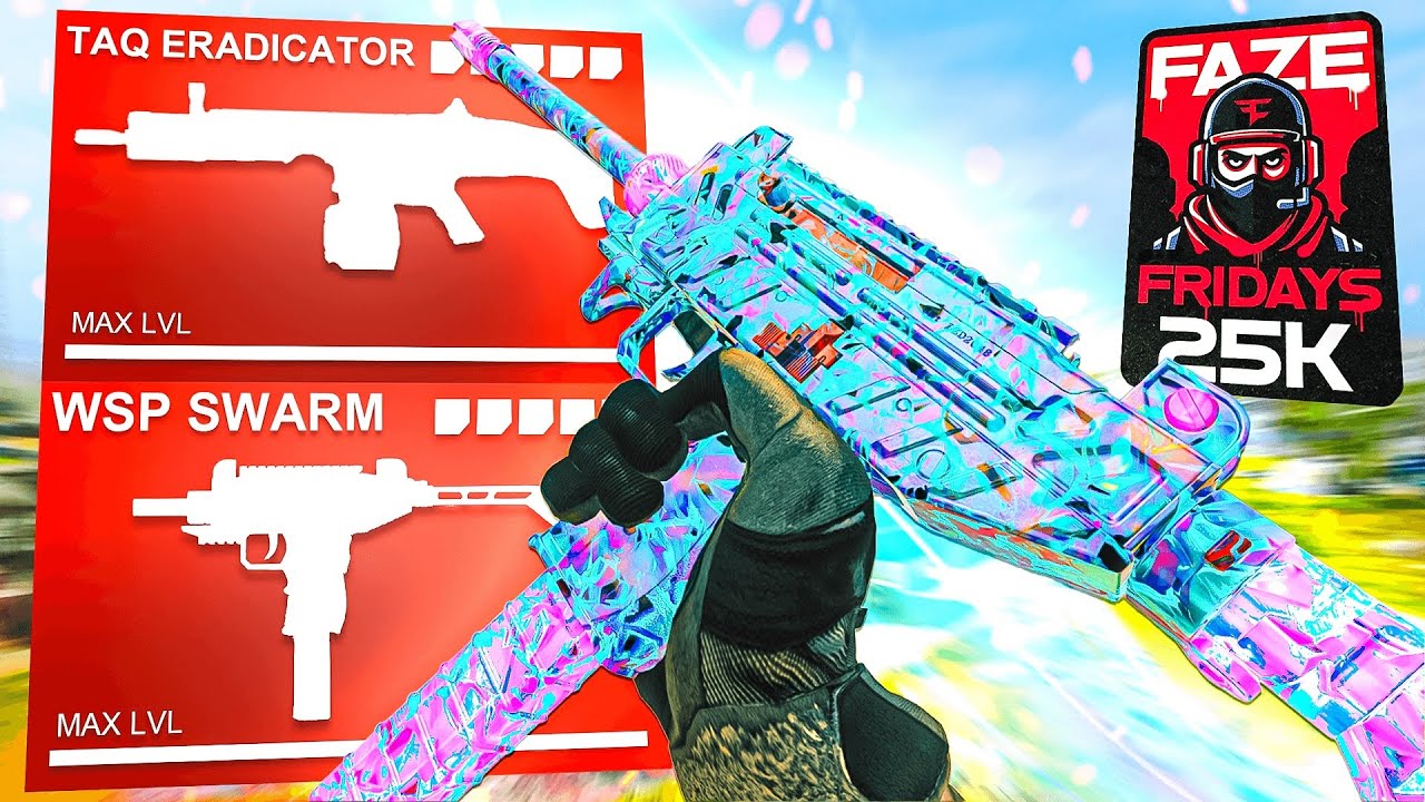 New $25,000 2v2 Tournament META LOADOUT | TAQ ERADICATOR and WSP SWARM (MW3 WARZONE)