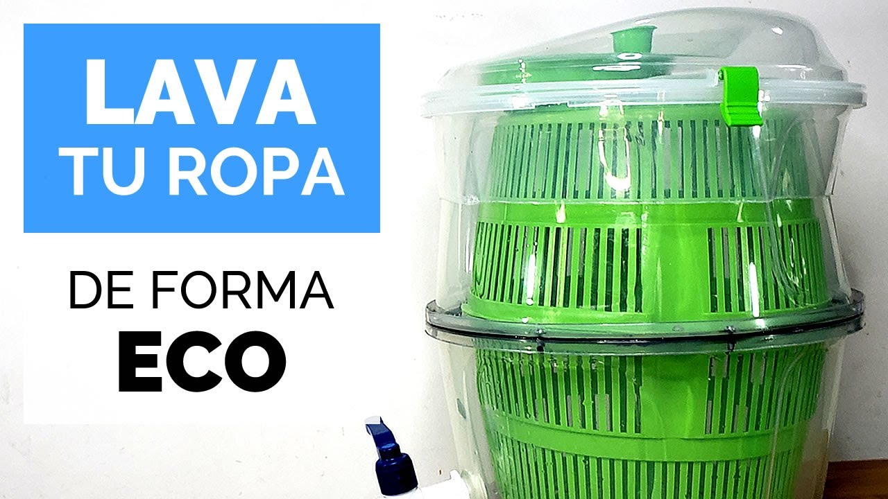 LAVADORA ECOLÓGICA PORTÁTIL 💧 | Casera y Manual