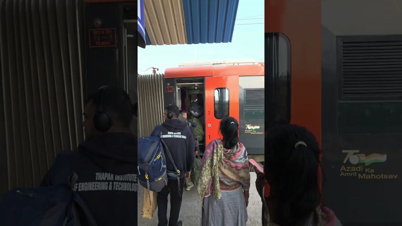 26462 VANDE BHARAT OCCUPANCY MONITORING AT PATIALA STATION 17TH NOVEMBER 2025