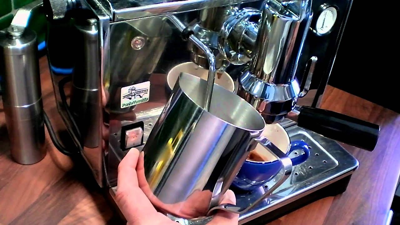 The perfect espresso / Espresso & latte on my Ponte Vecchio Lusso.