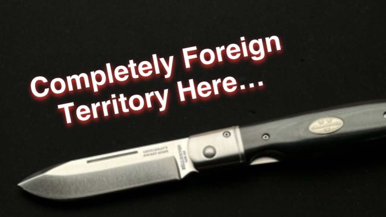 Fallkniven GPBM Gentleman&rsquo;s Folder Knife Review