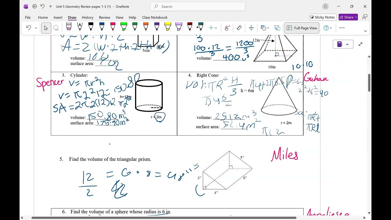 Unit 5 Study Guide Part 1