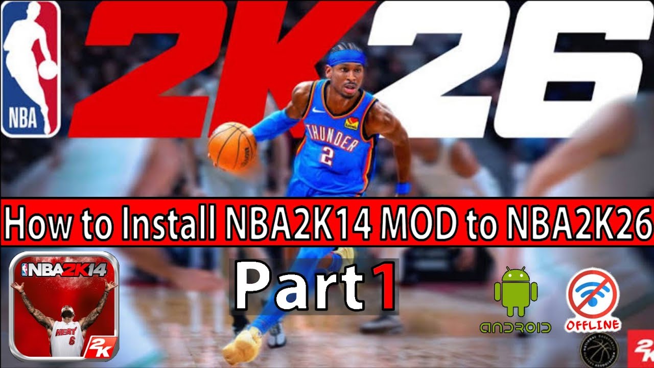 Как установить модификацию NBA 2K14 в NBA 2K26 на Android с помощью WinLator 11.0 (Часть 1)